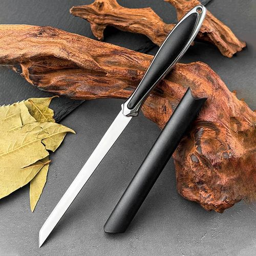 Portable Camping Straight Steel Knife