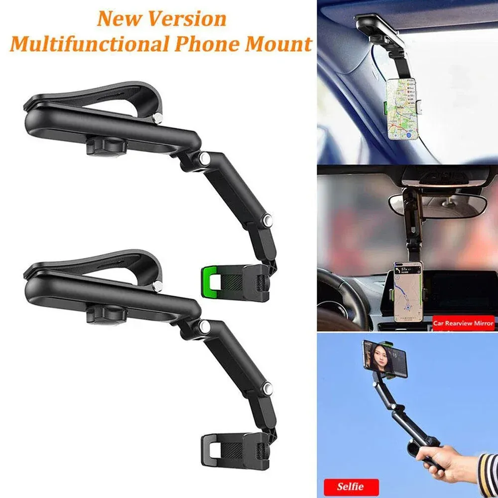 Rotatable and Retractable Car Phone Holder