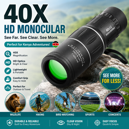🔥HOT SALE🔥 COD！16x52 HD Monocular Telescope for Wildlife Travel and Outdoor Viewing