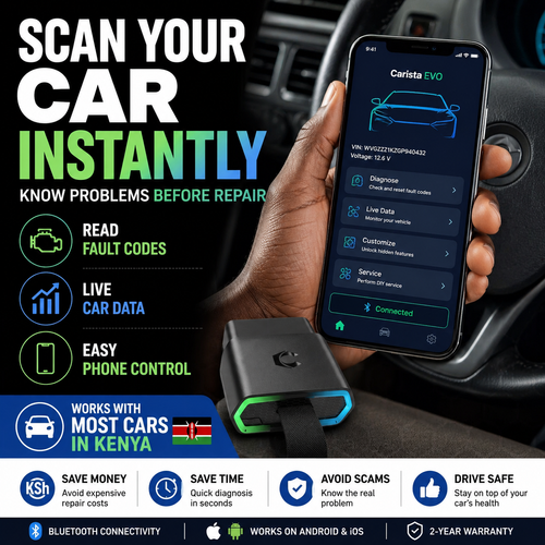 🔥HOT SALE🔥 COD！ELM327 OBD2 Car Diagnostic Scanner WiFi Tool for Android and iPhone Check Car Problems Fast Nairobi Delivery