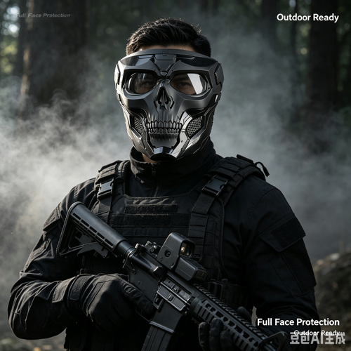 Skull Horror Helmet Mask
