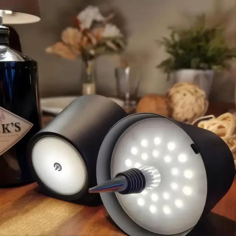 LED creative wine headlight embedded