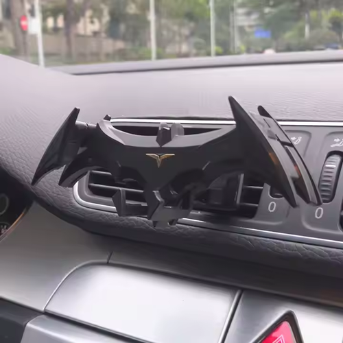 Popular Bat Car Phone Holder Cartoon Mechanical Gravity Car Air Vent Navigation Holder Phone Holder