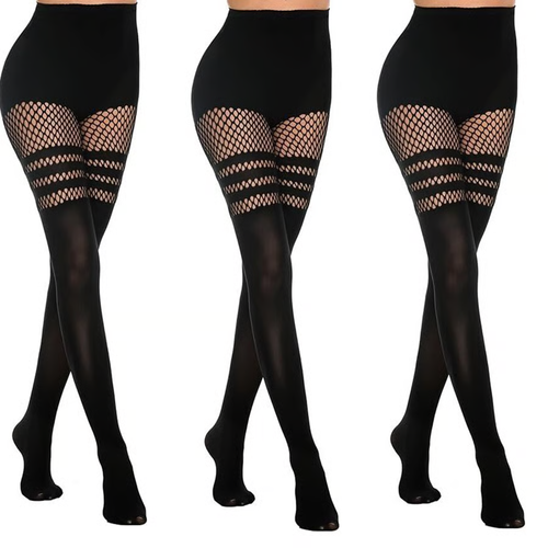 ✨🔥Women's Sexy Fishnet Mock Thigh High Stockings