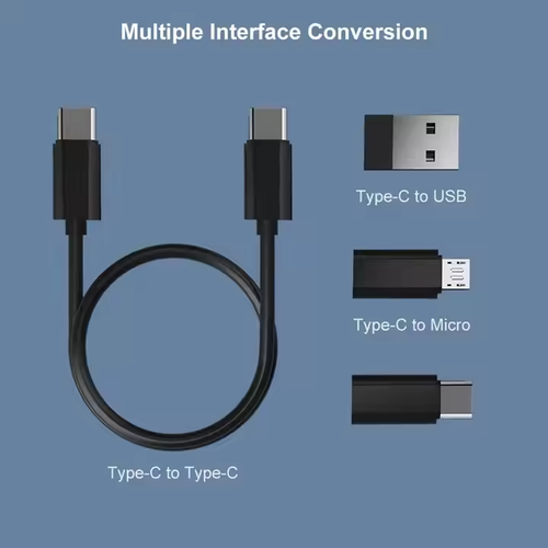 New travel charger kit multi-function charger shell mobile phone holder tray pop-up pin data cable set storage box