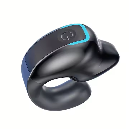 Fifth generation 360-degree full view sound open clip-on headphones, long battery life wireless mini earbuds, Bluetooth