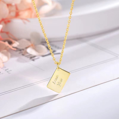 Secret message envelope necklace hidden message necklace pouch mom necklace