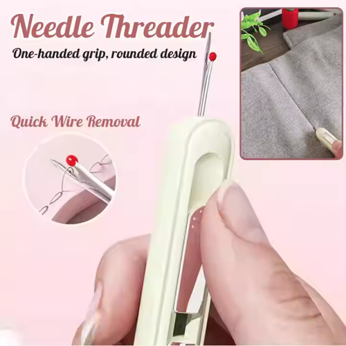 Eptchn 2-in-1 Needle Threader & Seam Ripper Tool