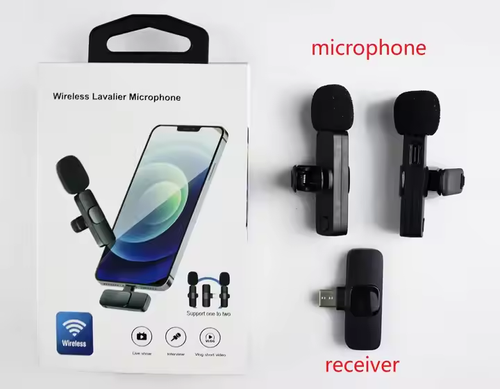 🔥LAST DAY 48% OFF🔥New Wireless Lavalier Microphone