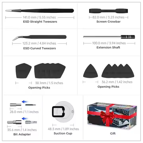New Arrival 180 in 1 Quality Hot Sale Precision Repair Magnetic Screwdriver Set Drill Mobile Phone Repair Tools
