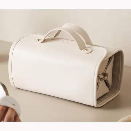 New design foldable cosmetic bag detachable portable large capacity travel portable storage waterproof storage bag