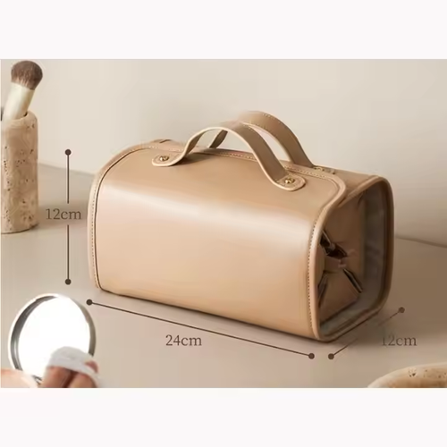 New design foldable cosmetic bag detachable portable large capacity travel portable storage waterproof storage bag