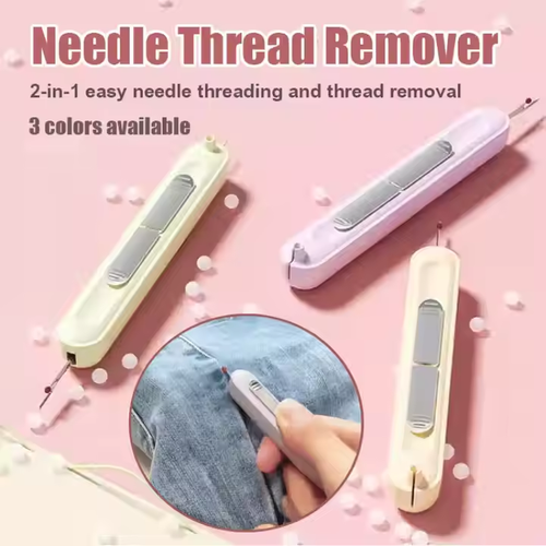 Eptchn 2-in-1 Needle Threader & Seam Ripper Tool