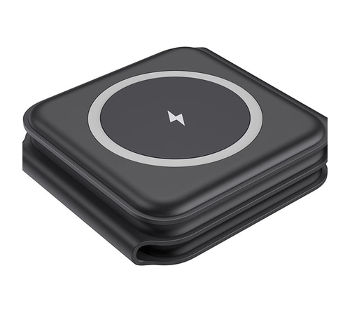 3in1magnetic wireless charger stand foldable 15w fast charging station portable wireless charger for airpods