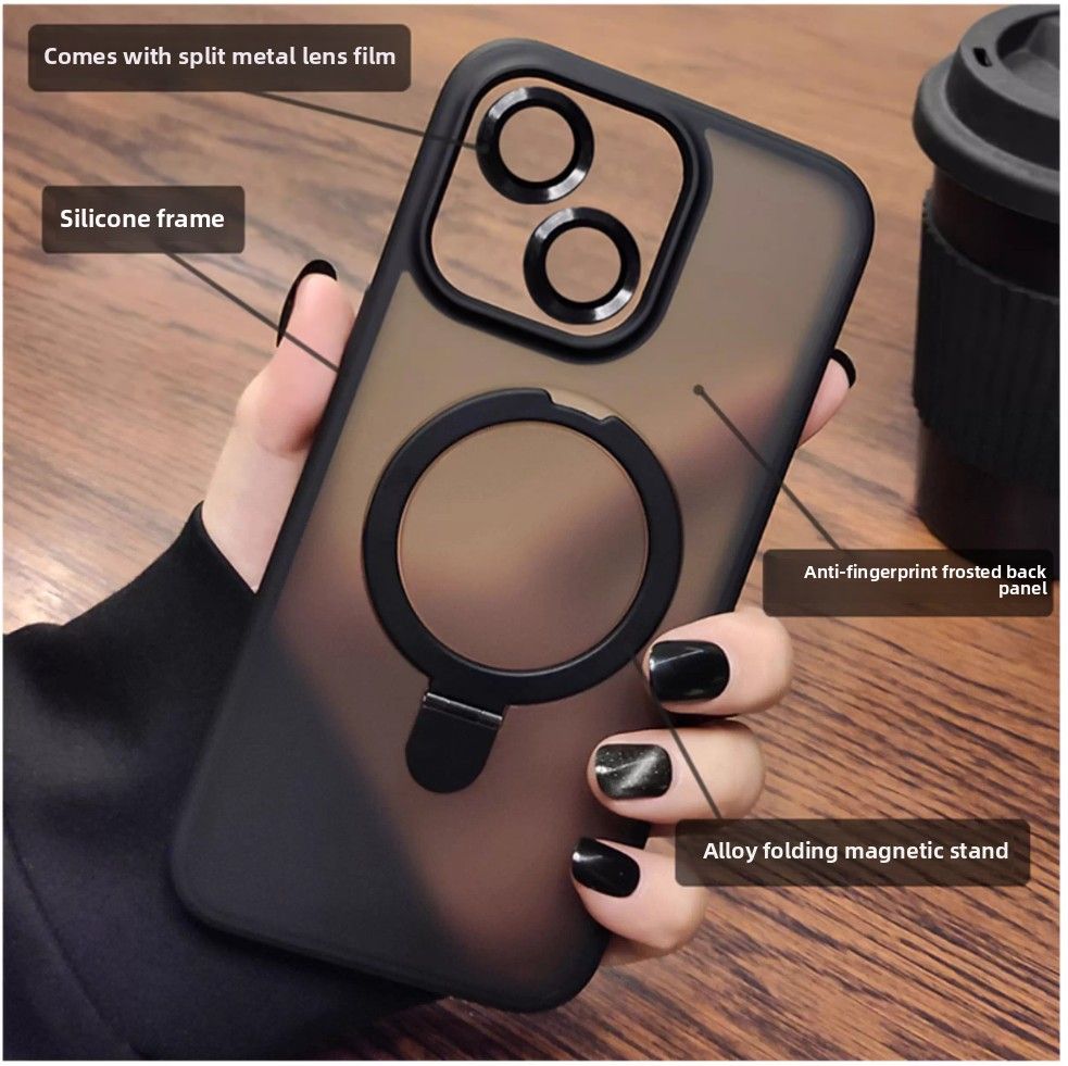 MAGIC JOHN 360° Invisible Magnetic Stand Phone Case