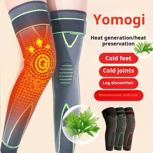 High-strength mugwort long knee pads-Recovers damage and promotes blood circulation-Say Goodbye to Knee Pain for Good!