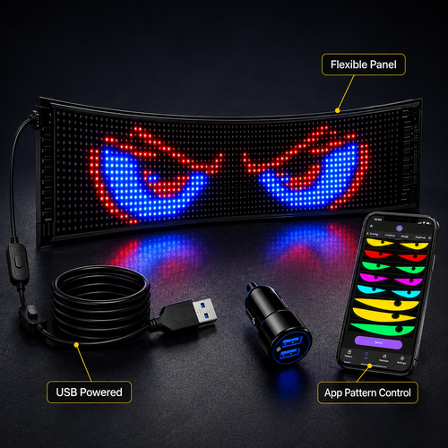 🔥HOT SALE🔥 COD！Automotive LED Digital Displayr 🎉🛍️💥Flexible LED Digital Display🥳✨