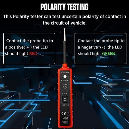 🔥Hot Sale 🔥 COD！Automotive Circuit Test Light — Power Probe and Voltage Polarity Detector for Car Repair.Nairobi stock ships within 48H, delivered within 3days