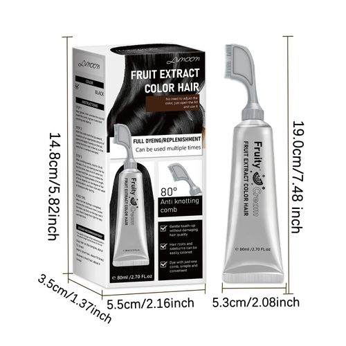🔥Hot Seller🔥 COD！Hair Dye Comb, Model L, Black