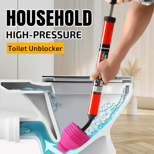 2025 New Design- Household High-Pressure Toilet Unblocker