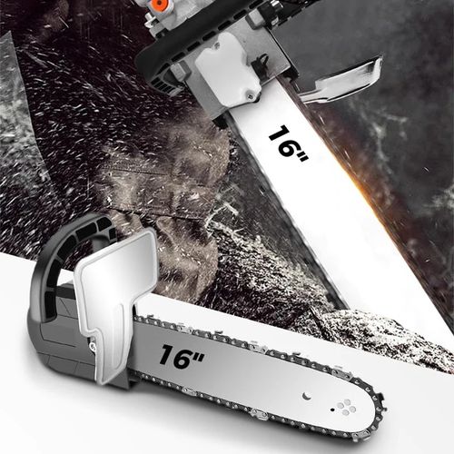 🔥12-inch Stand (2 Chains) Angle Grinder Converted Electric Chainsaw Kit（Angle grinder not included）