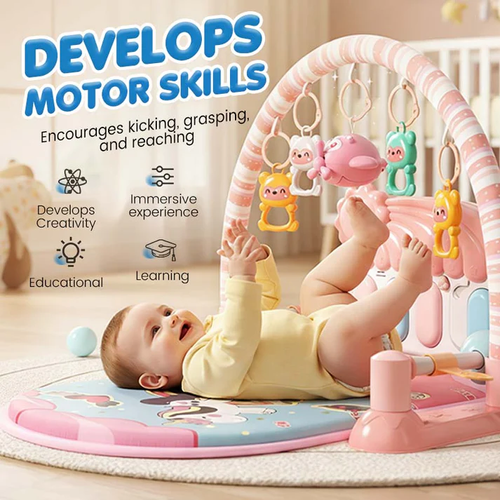 3-in-1 Baby Musical Piano Play Mat