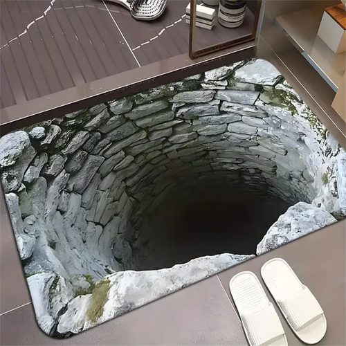 Endless Abyss Illusion Doormat – Mind-Bending 3D Visual Effect