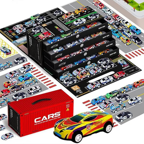 🔥48 PCS Alloy Cars & Race Cars Collection Toy for Kids-🎁PERFECT GIFT FOR CHILDREN🎁