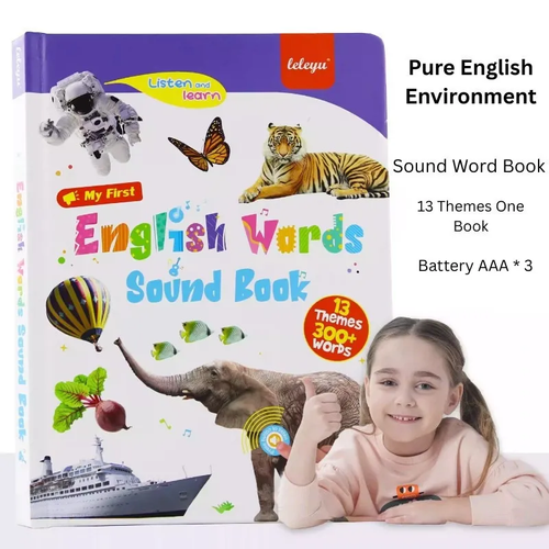 ✏️2025 HOT SALE 49% OFF📚 Interactive English Learning Sound Book for Children