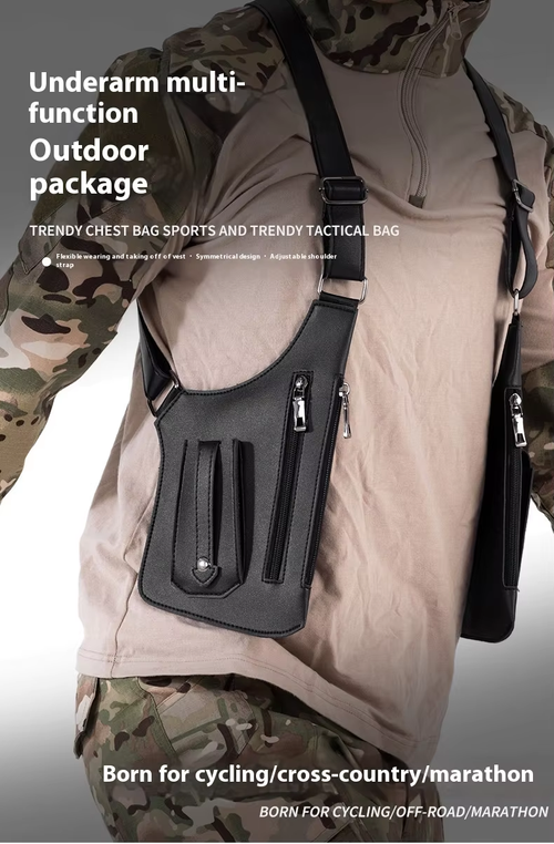 Double Shoulder Armpit Anti-theft Bag