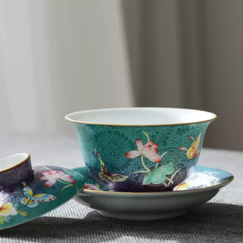 Elegant Gongfu Tea Set - Style 03
