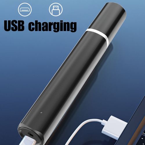 Electric Nose Hair Trimmer Waterproof USB Rechargeable Painless Ear Nose Grooming Device Portable Men Women Personal Care Trimmer