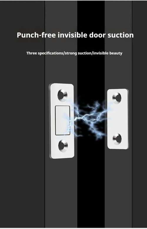 Magnetic Cabinet Catch Set 🧲 2PCS  Strong Door Closure,Magnetic drawer door catches,No-drill installation