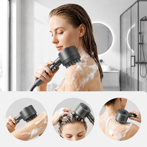 High Pressure Shower Head SUS304 Stainless Steel Handheld Bathroom Shower Set Multi Function Spray Filter Water Saving Shower Kit