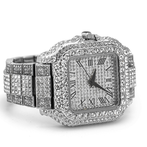 Luxury diamond watches for both men and women, stylish diamond-encrusted watches, and high-end business watches – perfect gifts.