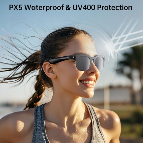 AI Smart Translation Glasses Real-Time Voice Translator Bluetooth Call Smart Sunglasses AI Assistant HD Audio Travel Business Glasses