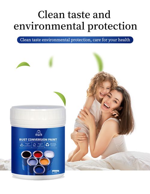 Weatherproof Rust Converter Paint for Metal