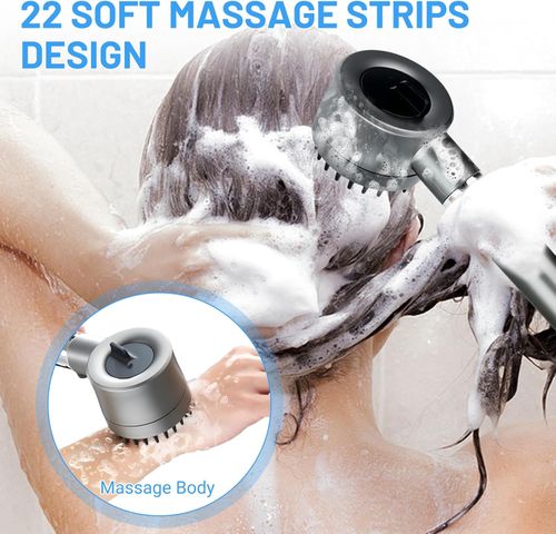 High Pressure Shower Head SUS304 Stainless Steel Handheld Bathroom Shower Set Multi Function Spray Filter Water Saving Shower Kit