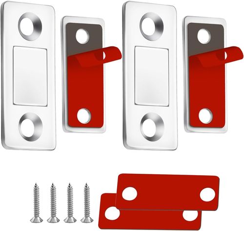 Magnetic Cabinet Catch Set 🧲 2PCS  Strong Door Closure,Magnetic drawer door catches,No-drill installation