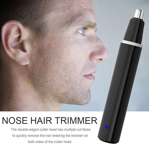 Electric Nose Hair Trimmer Waterproof USB Rechargeable Painless Ear Nose Grooming Device Portable Men Women Personal Care Trimmer
