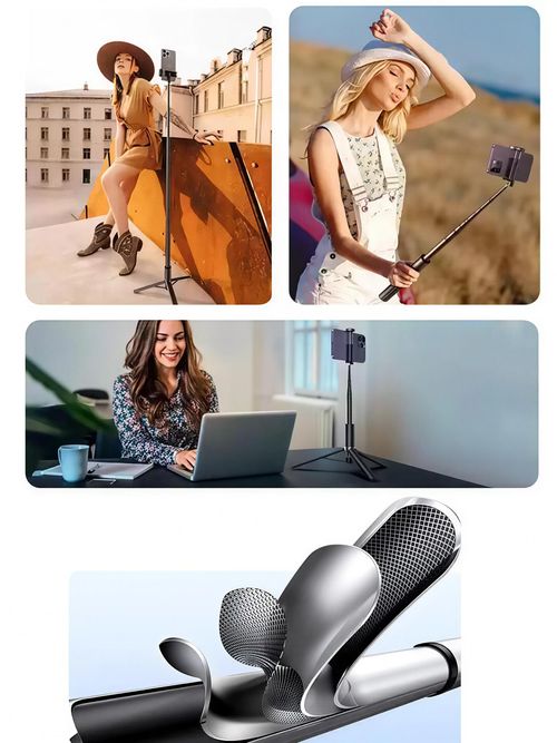 📸 1.7M Selfie Stick Tripod with Bluetooth Remote & LED Fill Light,Suitable for live streaming and outdoor photography