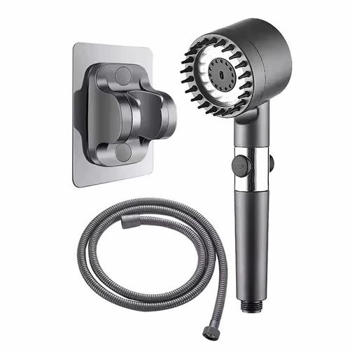 High Pressure Shower Head SUS304 Stainless Steel Handheld Bathroom Shower Set Multi Function Spray Filter Water Saving Shower Kit