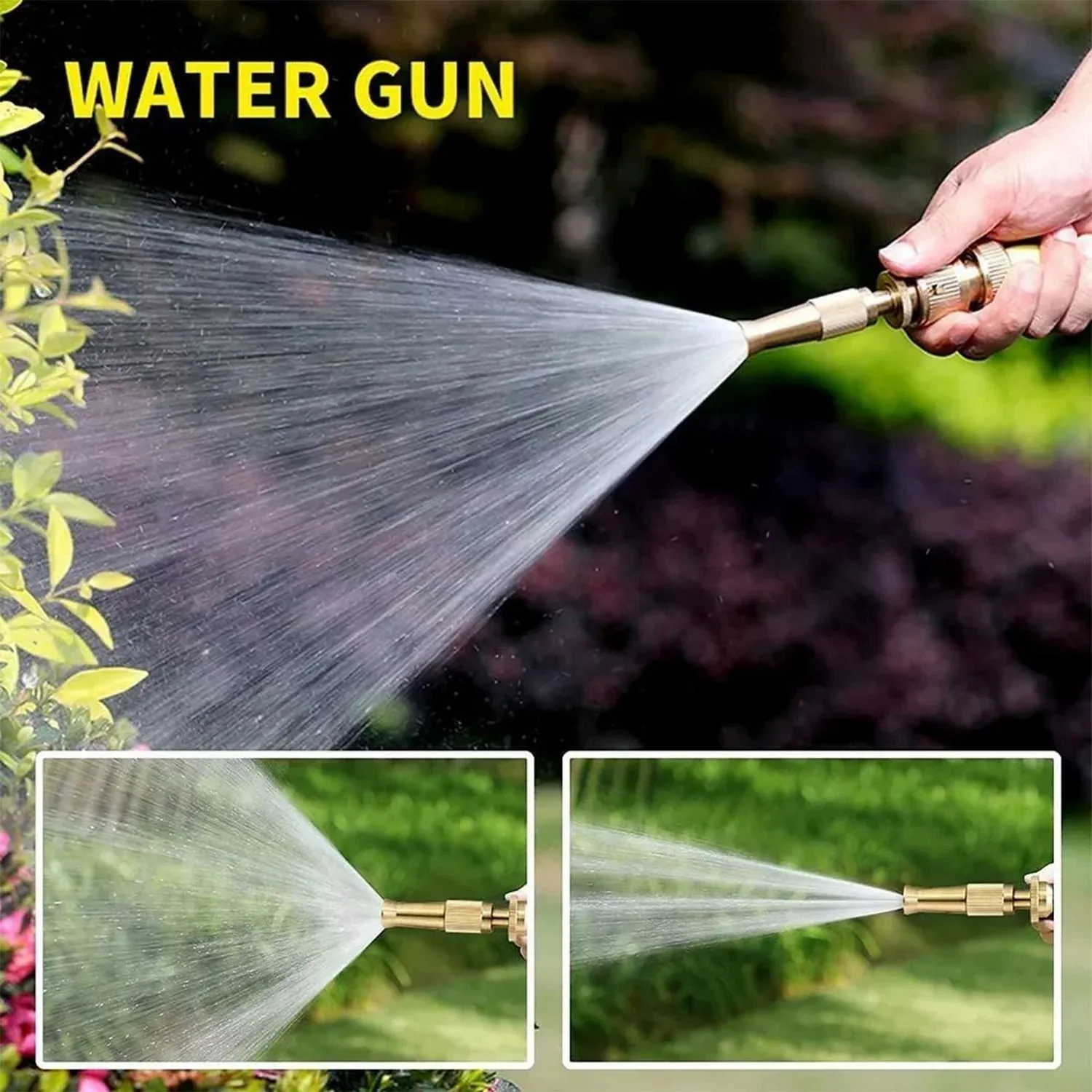 Adjustable High Pressure Water Spray Nozzle
