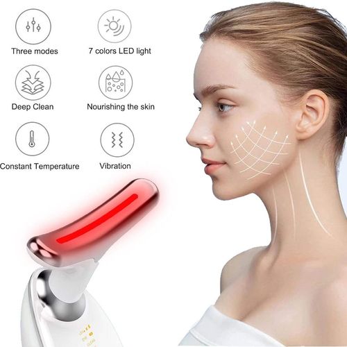 ✨Facial Massager Red Light Beauty Device for Face and Neck Face,Create youthful skin