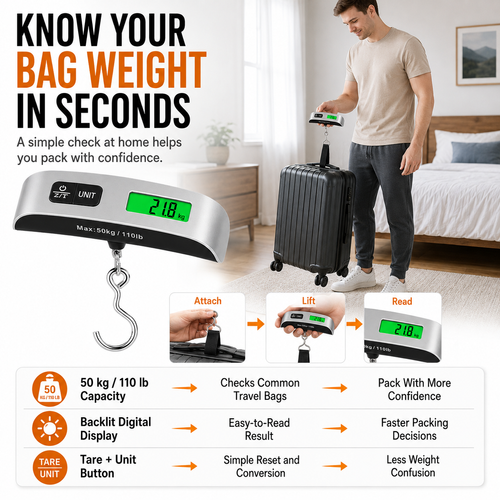 💥MEGA SALE💥 COD！In-Stock T-Shaped 50kg Luggage Scale, Portable Hook Scale, Cross-Border Small Package Scale, Hanging Rope Handheld Scale.Nairobi Inventory | Ships in 48 Hours | 7-Day No-Questions-Asked Returns and Exchanges. Cash-on-Delivery orders will be shipped from our Nairobi warehouse within 48 hours. Delivery takes 1–3 business days.