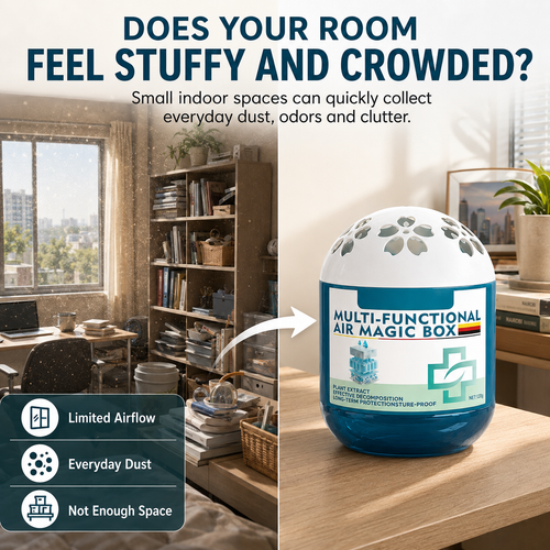 🛒HOT DEAL🛒 COD！Air Deodorizing Aromatherapy Magic Box with Ultra-Strong Suction for Purifying Home Air—Magic Box Air Freshener.Nairobi Inventory | Ships in 48 Hours | 7-Day No-Questions-Asked Returns and Exchanges. Cash-on-Delivery orders will be shipped from our Nairobi warehouse within 48 hours. Delivery takes 1–3 business days.