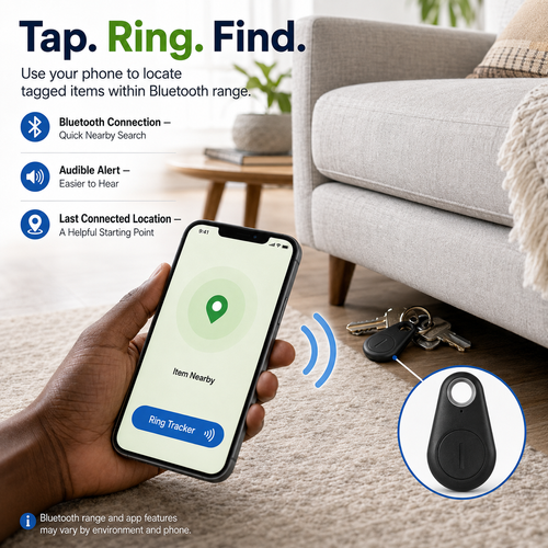 🎁HOT OFFER🎁 COD！Bluetooth Anti-Loss Device for Keys, Bags, and Cell Phones with Two-Way Alarms—Smart Anti-Loss and Anti-Misplacement Tracker Keychain. Nairobi Inventory | Ships in 48 Hours | 7-Day No-Questions-Asked Returns and Exchanges. Cash-on-Delivery orders will be shipped from our Nairobi warehouse within 48 hours. Delivery takes 1–3 business days.