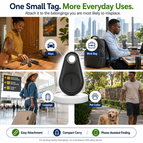 🎁HOT OFFER🎁 COD！Bluetooth Anti-Loss Device for Keys, Bags, and Cell Phones with Two-Way Alarms—Smart Anti-Loss and Anti-Misplacement Tracker Keychain. Nairobi Inventory | Ships in 48 Hours | 7-Day No-Questions-Asked Returns and Exchanges. Cash-on-Delivery orders will be shipped from our Nairobi warehouse within 48 hours. Delivery takes 1–3 business days.