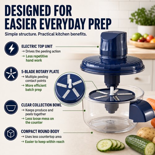 ⭐BIG DISCOUNT⭐ COD！Fully Automatic Home Fruit and Vegetable Peeler, Electric Fruit Peeler, Green Grape Peeling Tool, Garlic Peeler.Nairobi Inventory | Ships in 48 Hours | 7-Day No-Questions-Asked Returns and Exchanges. Cash-on-Delivery orders will be shipped from our Nairobi warehouse within 48 hours. Delivery takes 1–3 business days.