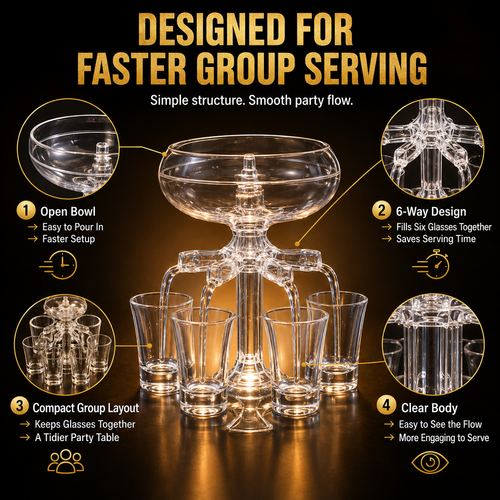 💥MEGA SALE💥 COD！Friends' Gathering, Party, Dinner, Wine Glasses, Pouring Set, 6-Piece Shot Glass Set, Entertainment Pouring Set.Nairobi Inventory | Ships in 48 Hours | 7-Day No-Questions-Asked Returns and Exchanges. Cash-on-Delivery orders will be shipped from our Nairobi warehouse within 48 hours. Delivery takes 1–3 business days.